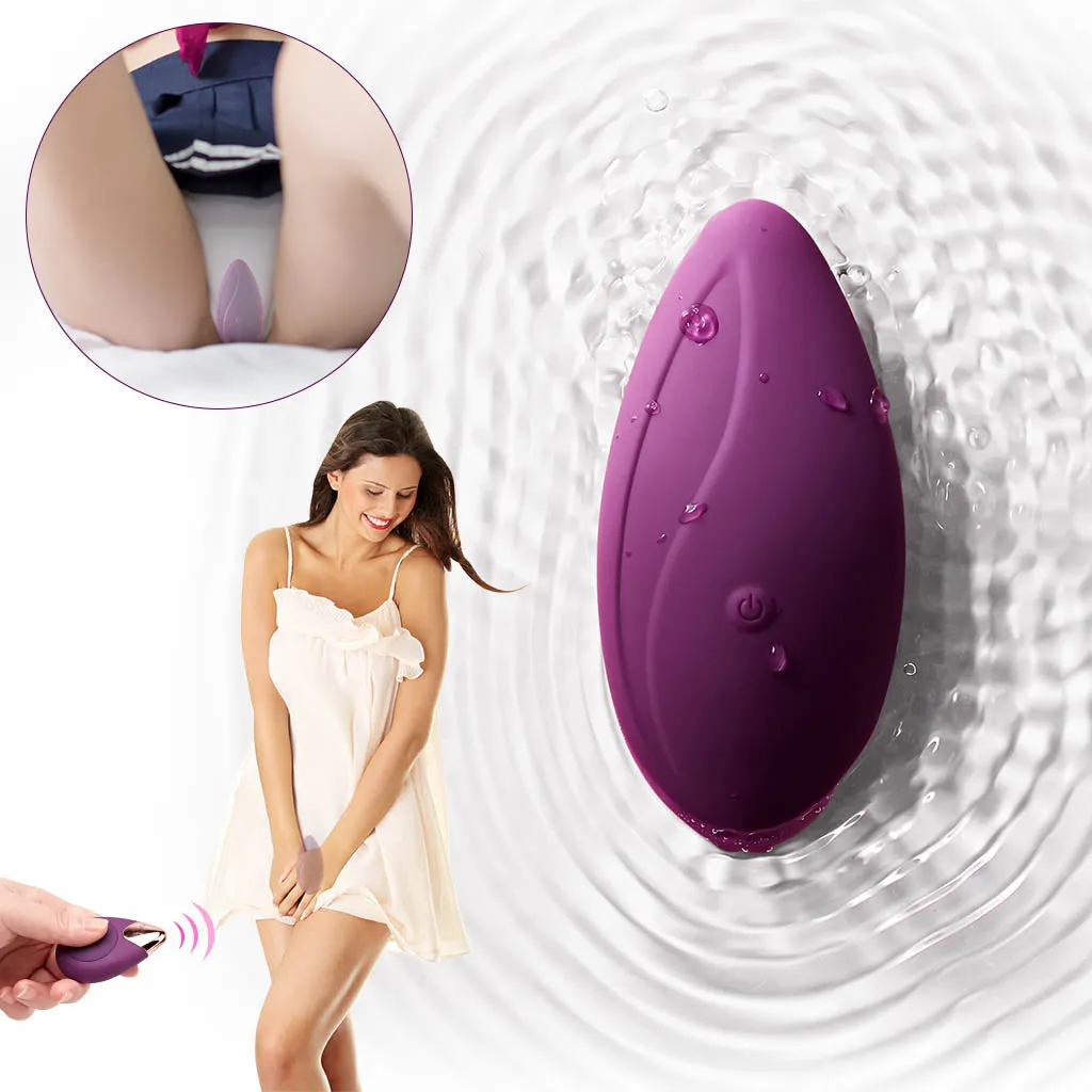 Luvkis Remote Wireless Wearable Vibrator Pro 2, Purple