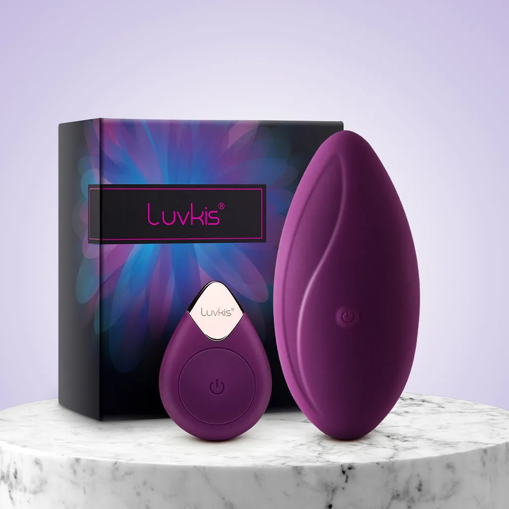 Luvkis Remote Wireless Wearable Vibrator Pro 2, Purple