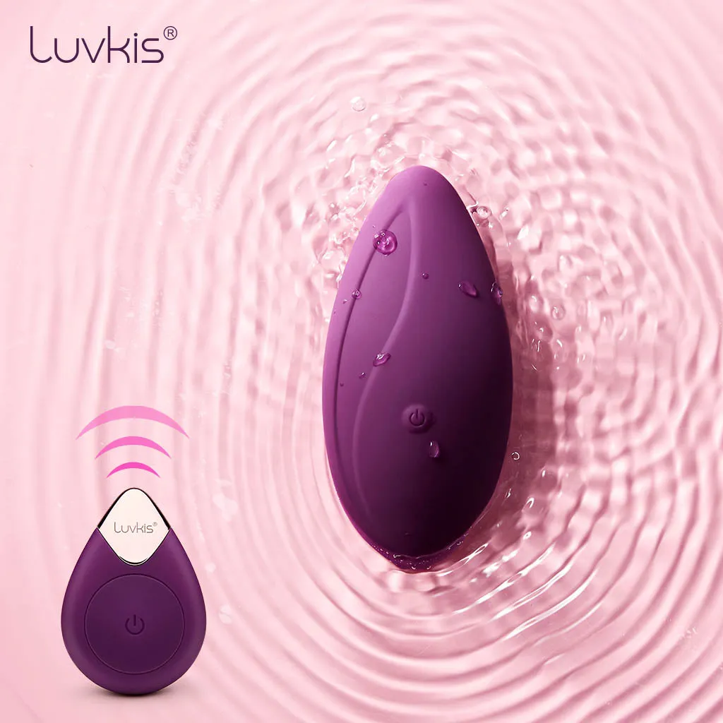 Luvkis Remote Wireless Wearable Vibrator Pro 2, Purple