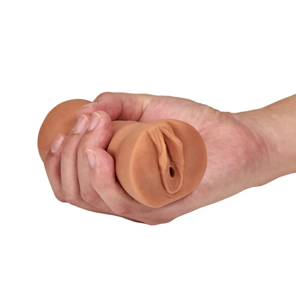 M For Men By Blush® | Julieta Realistic Mocha Vibrating Masturbator / Stroker