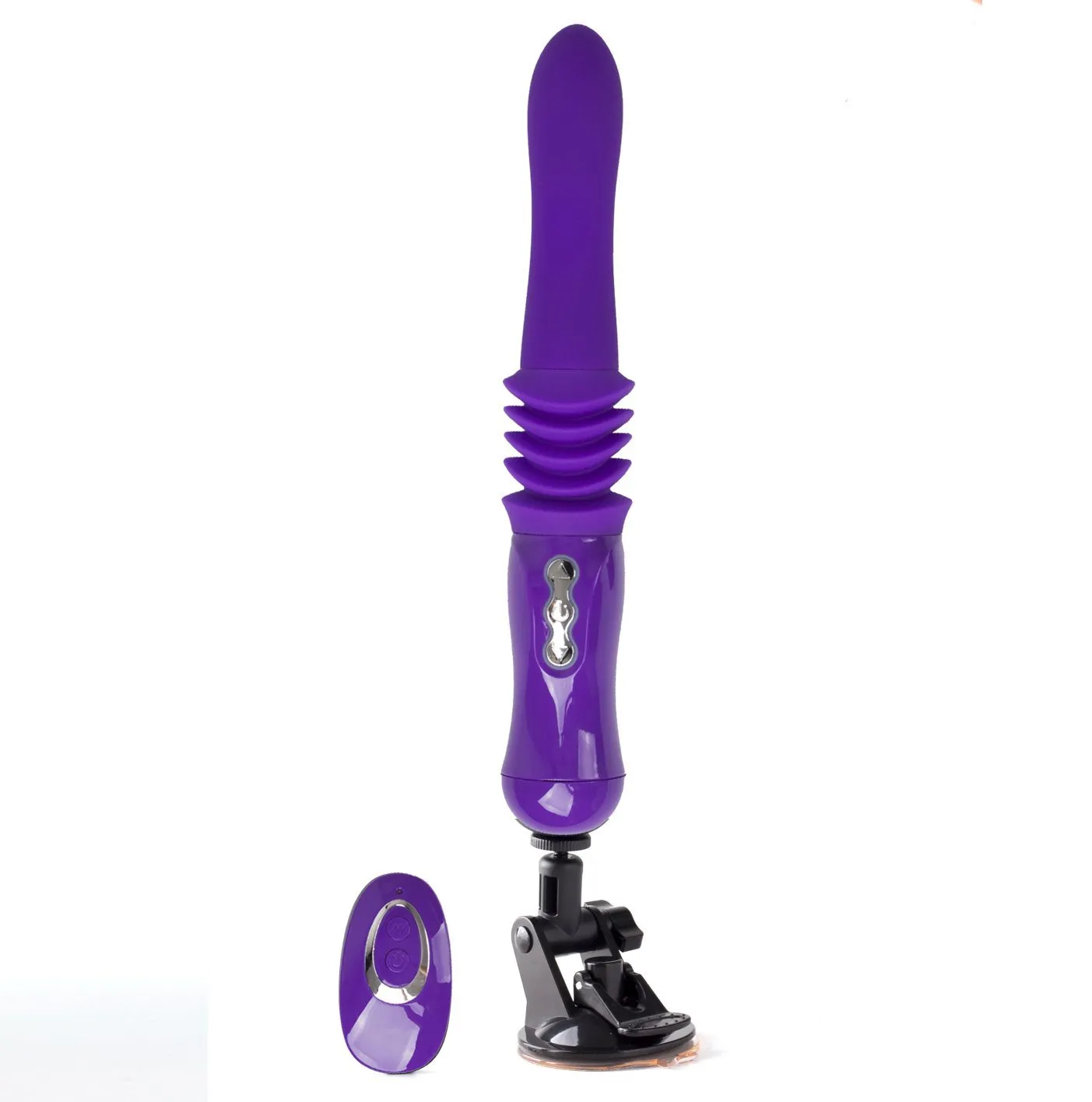 Maia Monroe Silicone Vibrating, Thrusting Dildo with Suction Cup & Remote Control