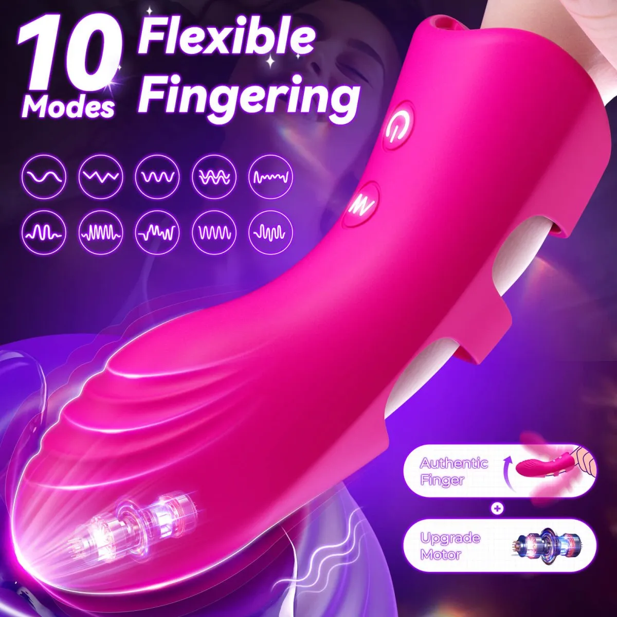 MAZY| 2 in 1 Ultimate Sweet Finger Vibrator