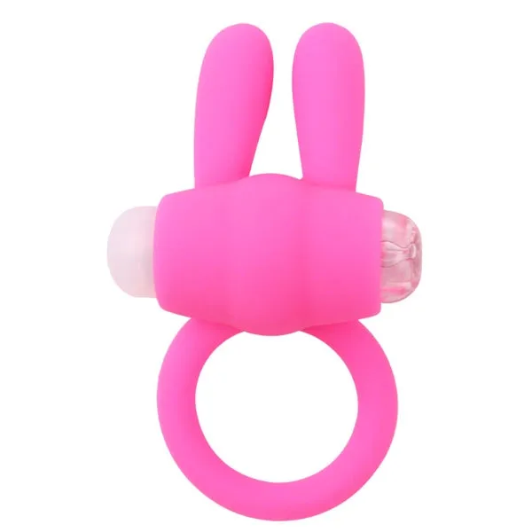 Mini Penis Ring Vibrating Rabbit Cock Ring Male Vibrator