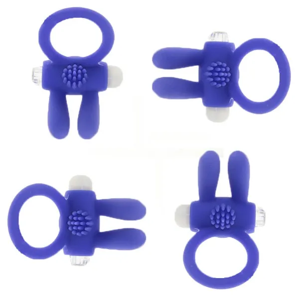 Mini Penis Ring Vibrating Rabbit Cock Ring Male Vibrator