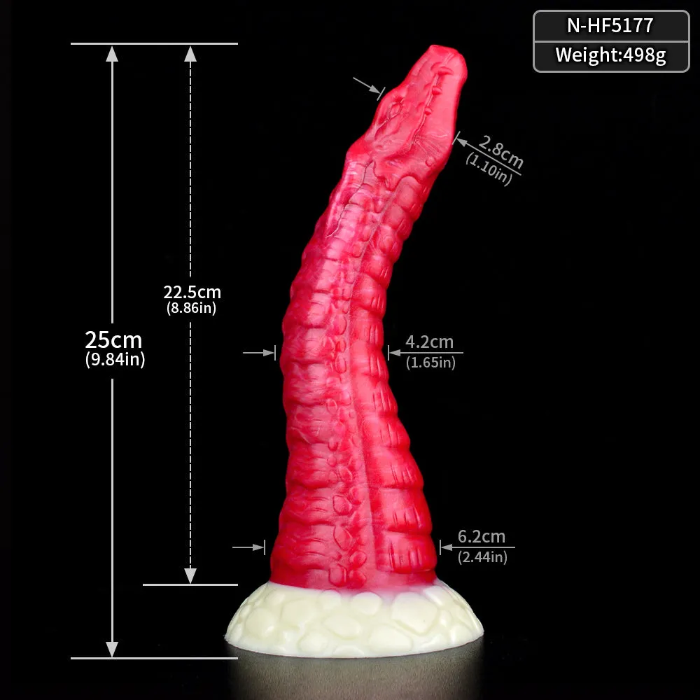 NNSX Zoe Hellfire Dragon Head Dildo