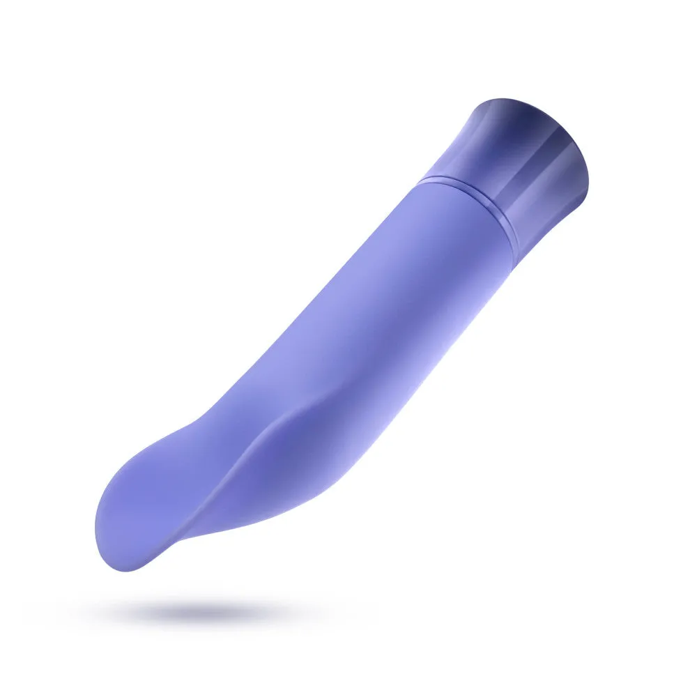 Oh My Gem By Blush® | Enrapture: 6.5 Inch Warming Clitoral Vibrator in Tanzanite with Powerful RumboTech™ Technology