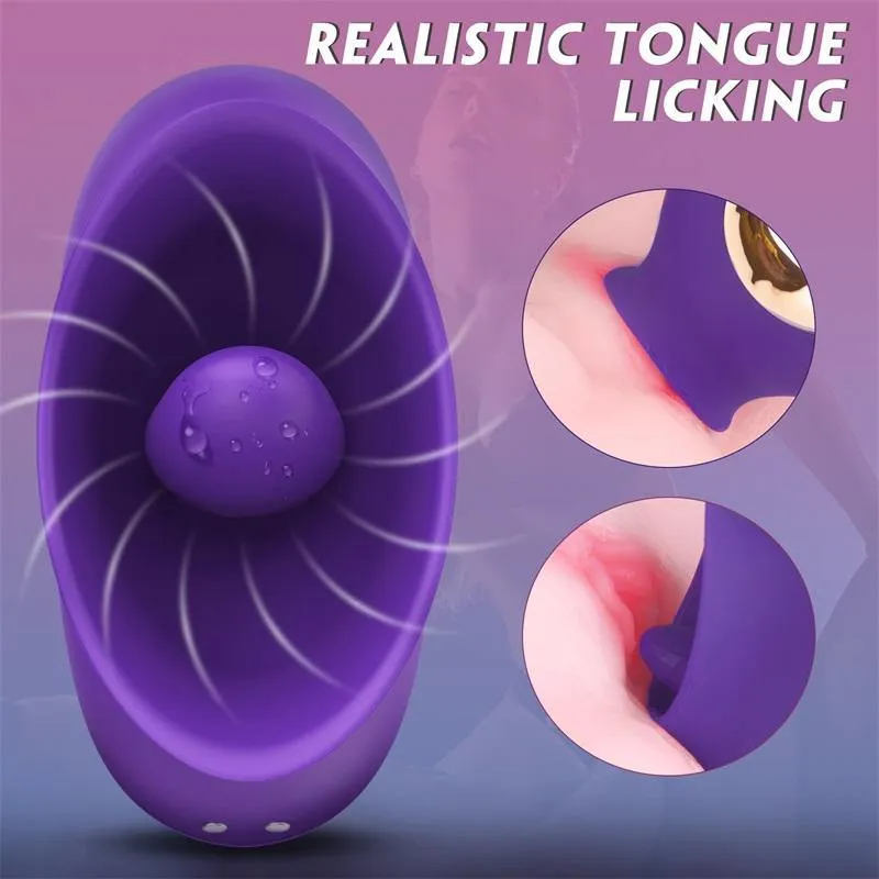 PHANXY 2 in 1 Licking & Vibrating Tongue Vibrator clitoral vibrator