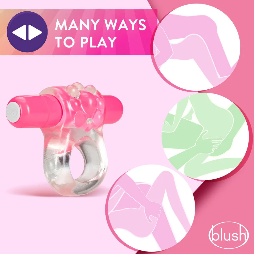 Play With Me By Blush® | Teaser: Pink Vibrating Penis Ring