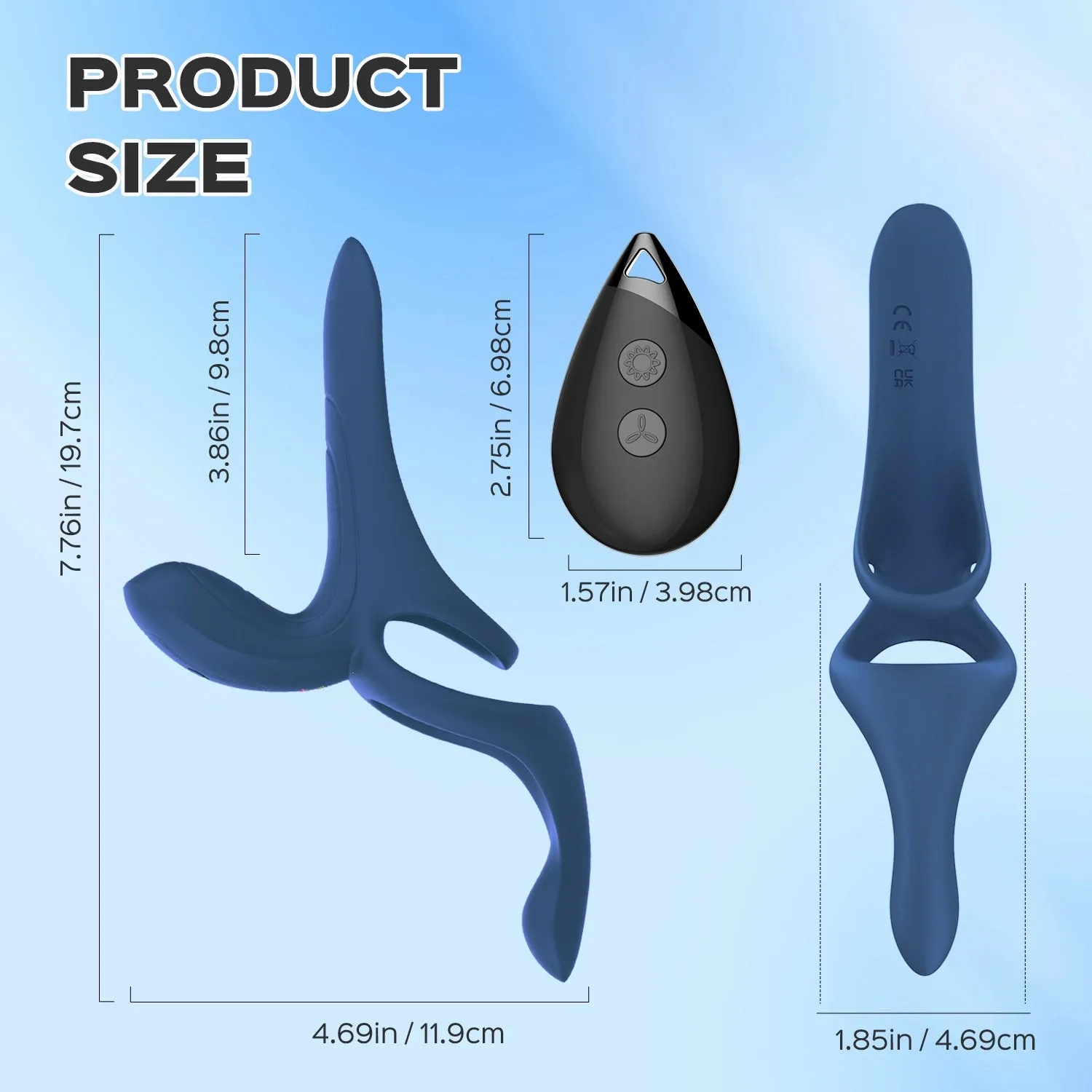 Pleasure Pivot - Remote Control Couples Vibrator