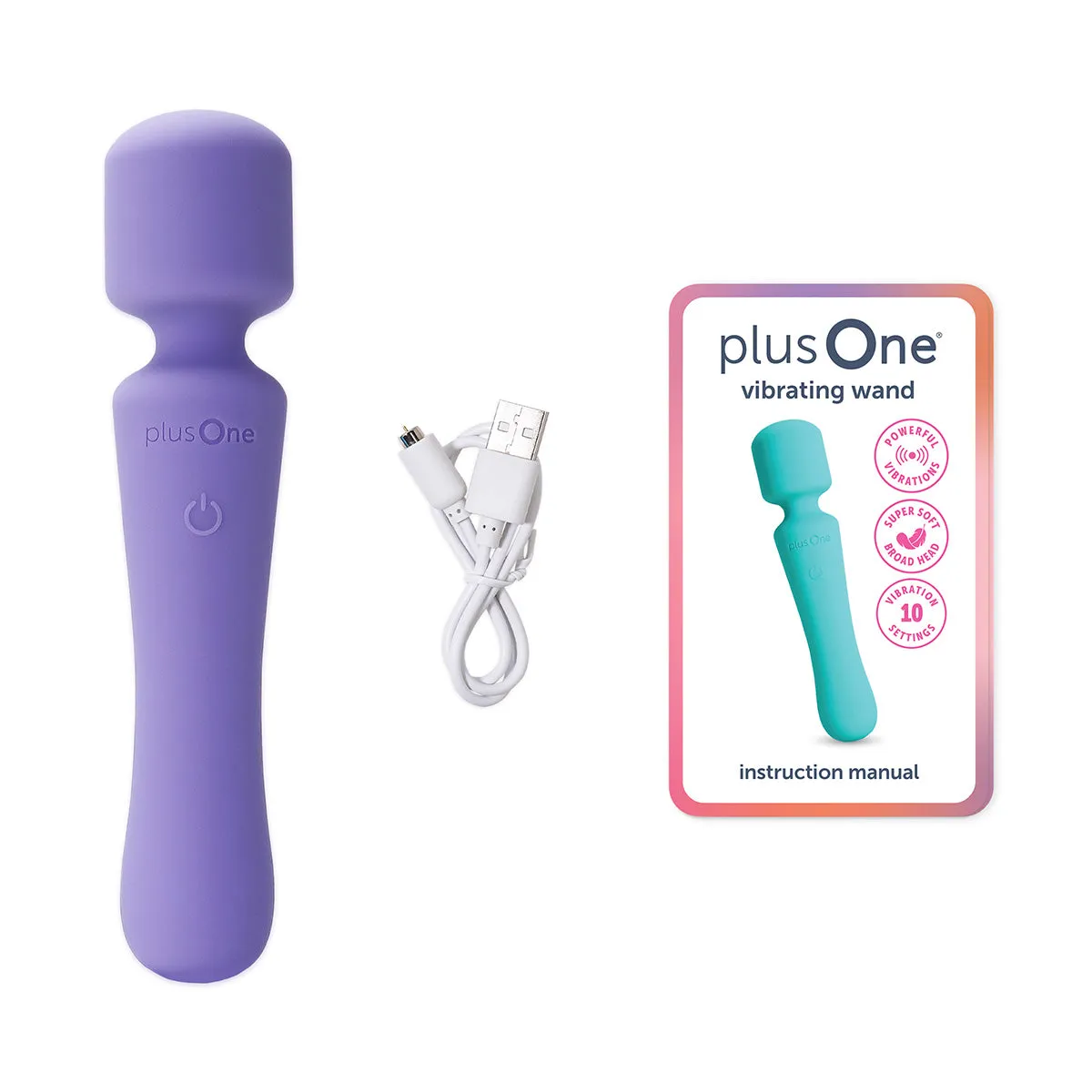 plusOne® vibrating wand