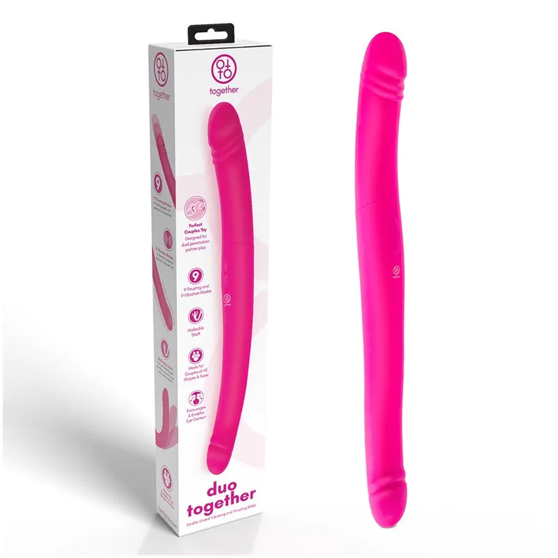 The Together Duo - Premium, Vibrating Double Dildo