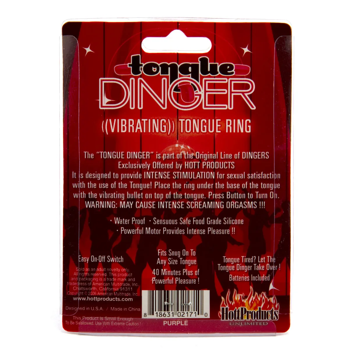 Tongue Dinger Vibrating Tongue Ring