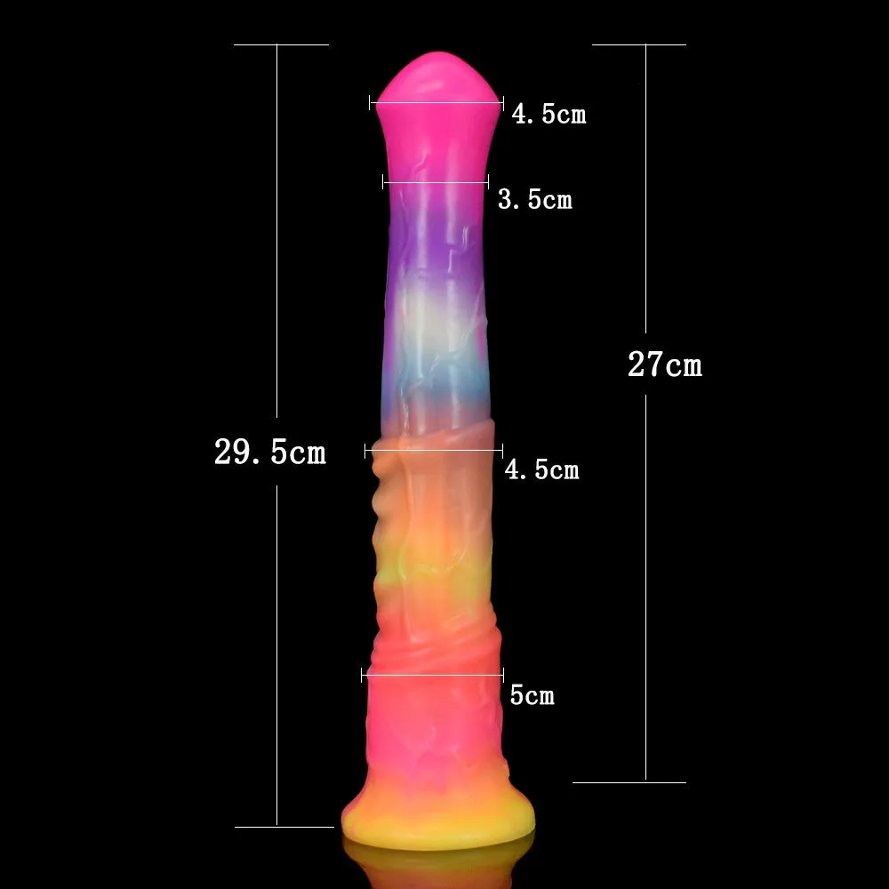 YOCY Silicone Glow In The Dark Horse Dildo